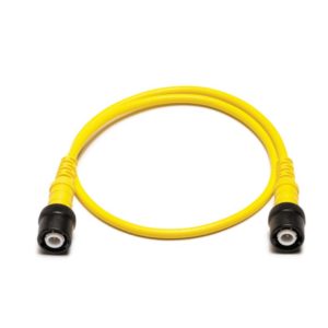 BNC to BNC cable – 0.5 m (Yellow) – TA260